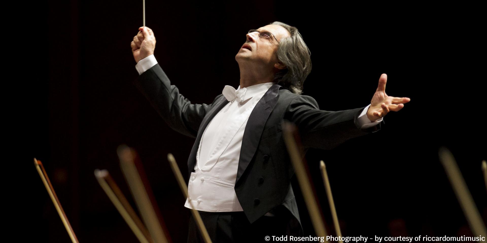 Riccardo Muti (foto Todd Rosenberg Photography - by courtesy of riccardomutimusic.com)