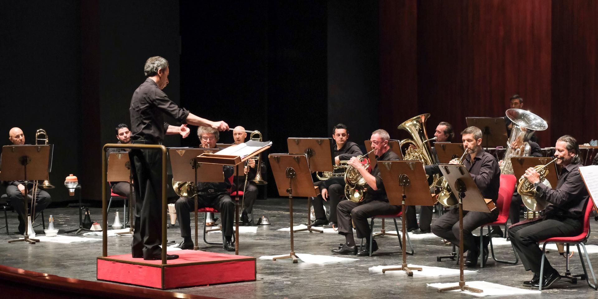 Giulio Laguzzi and the Brass and Percussion Ensemble Teatro Regio Torino