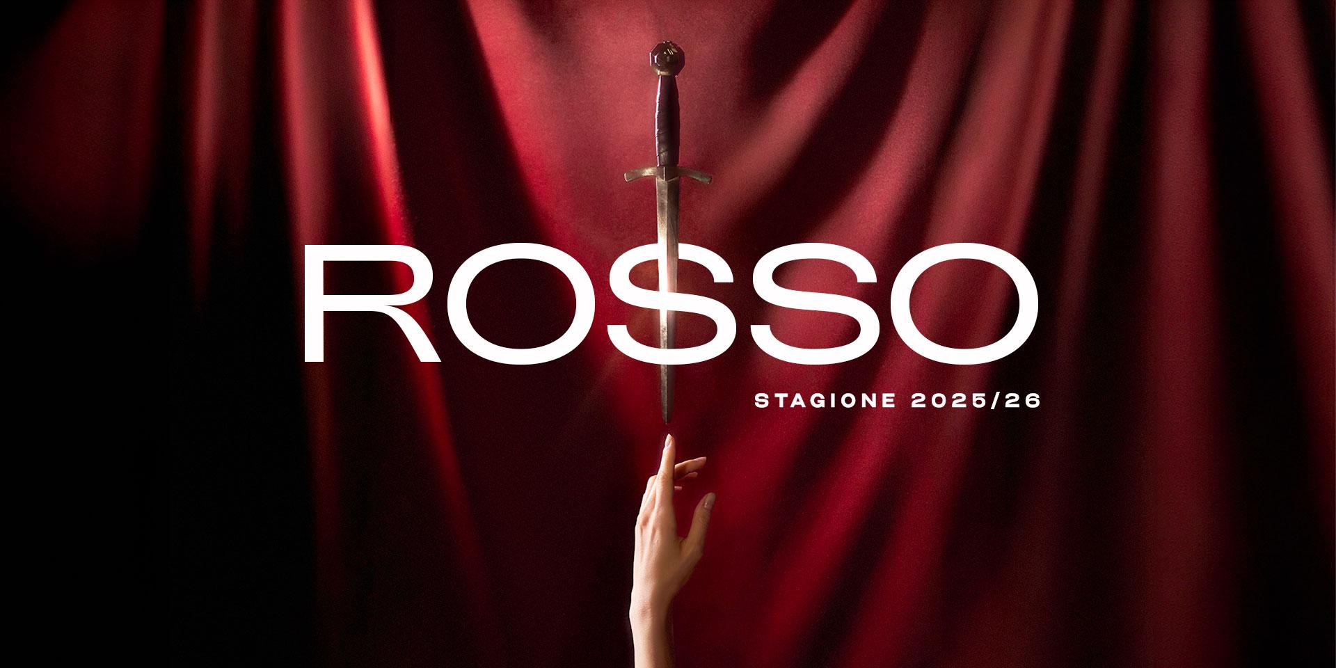 Rosso, main visual della Stagione 2025-2026